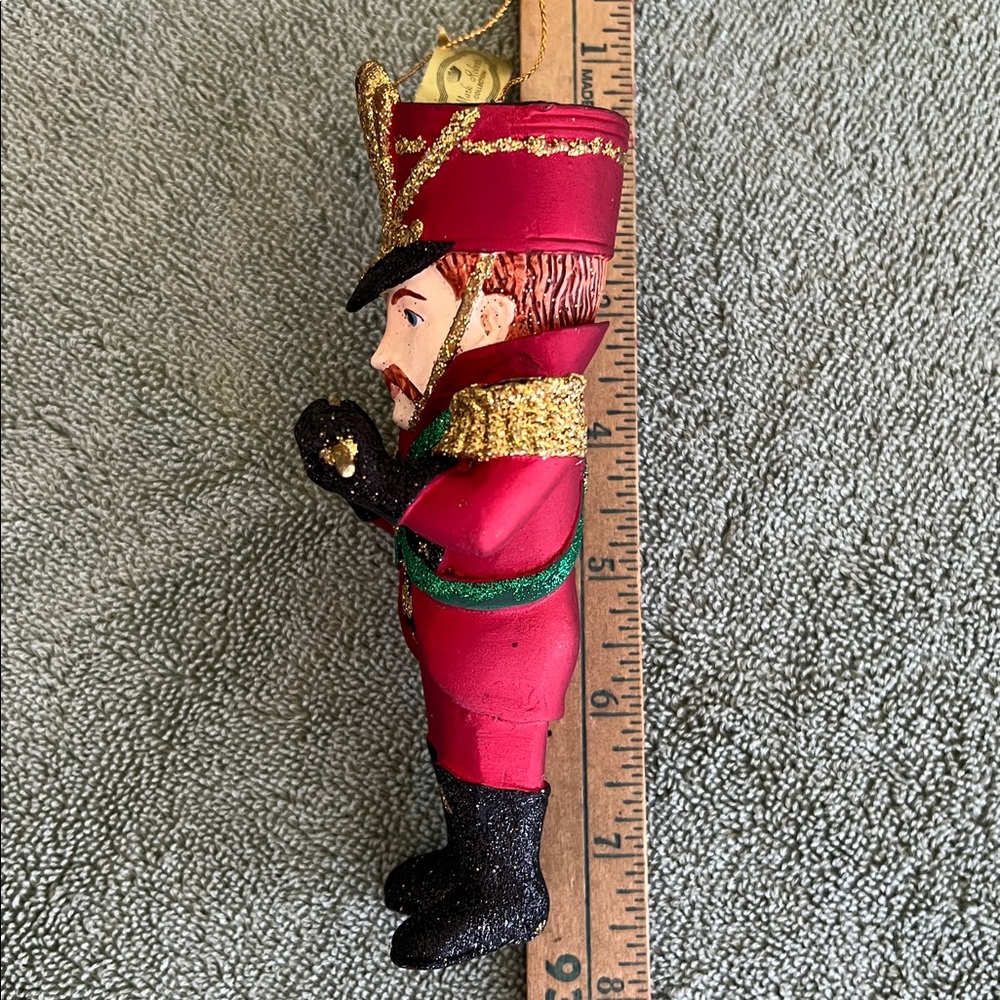 Festive Toy Soldier Ornament with Flute - Picture 4 of 8